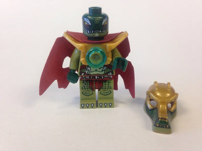 LEGO Minifigure-Crominus - Tattered Cape-Legends of Chima-LOC023-Creative Brick Builders
